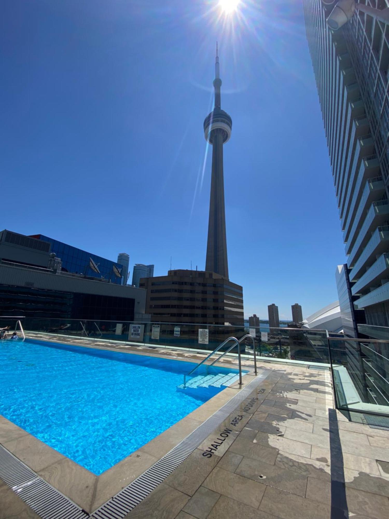 Central Toronto Suite - Free Parking, City Views, Near Cn Tower Kültér fotó